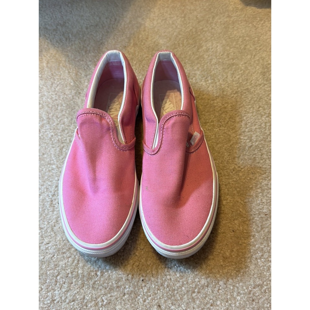 Vans Classic Slip On Kids Youth Shoes Bubble Gum Pink Size 4.5